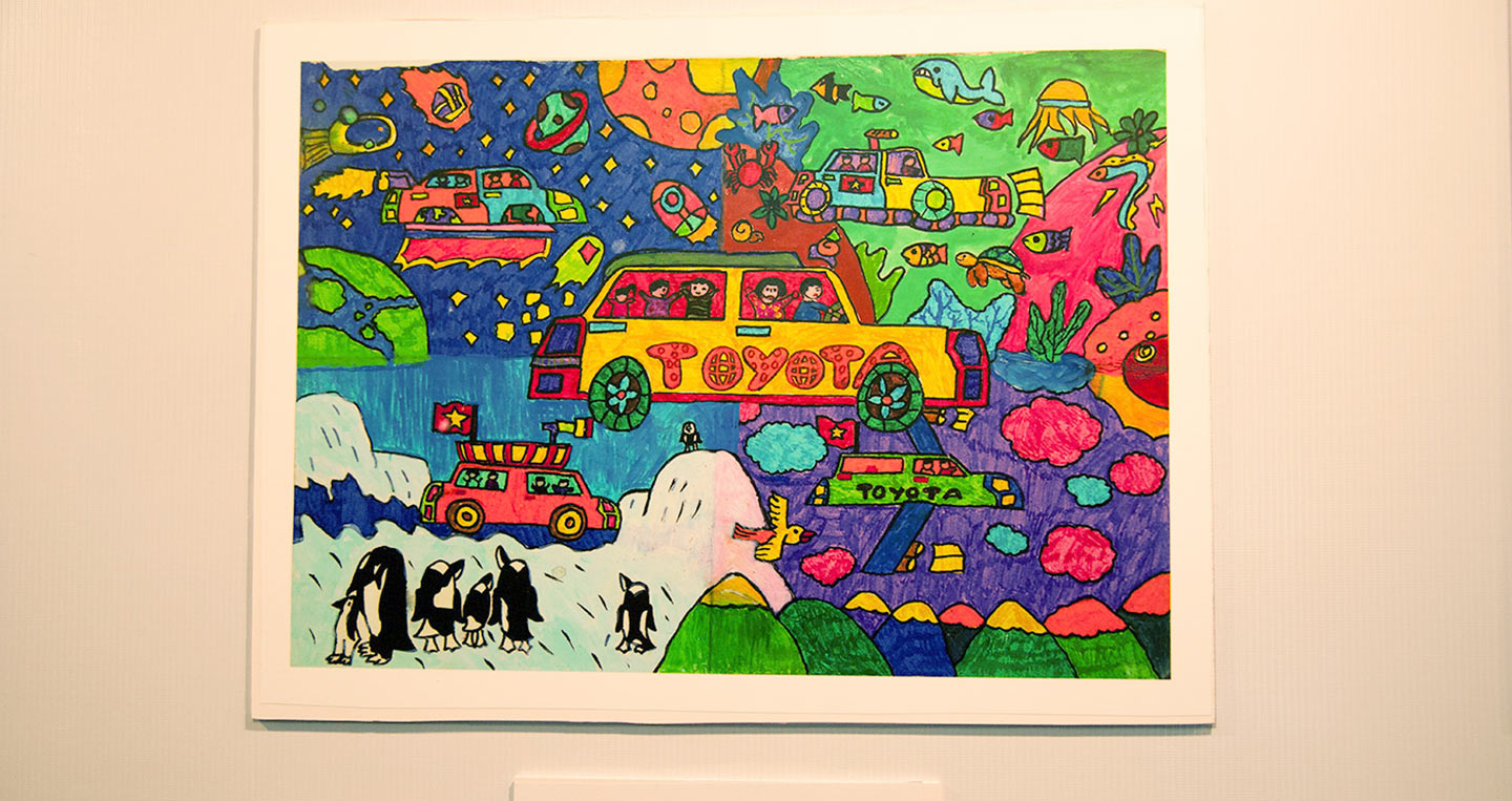 Vẽ chiếc ôtô mơ ước, trẻ em Việt có cơ hội tranh tài tại Nhật