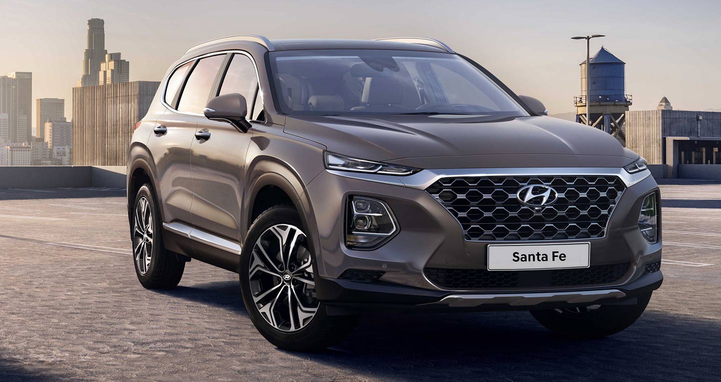 Hyundai Santa Fe 2019 có giá từ 26.512 USD