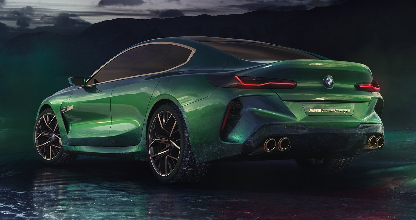 Bmw M8 Gran Coupe Concept: Siêu Phẩm Hiệu Suất Cao