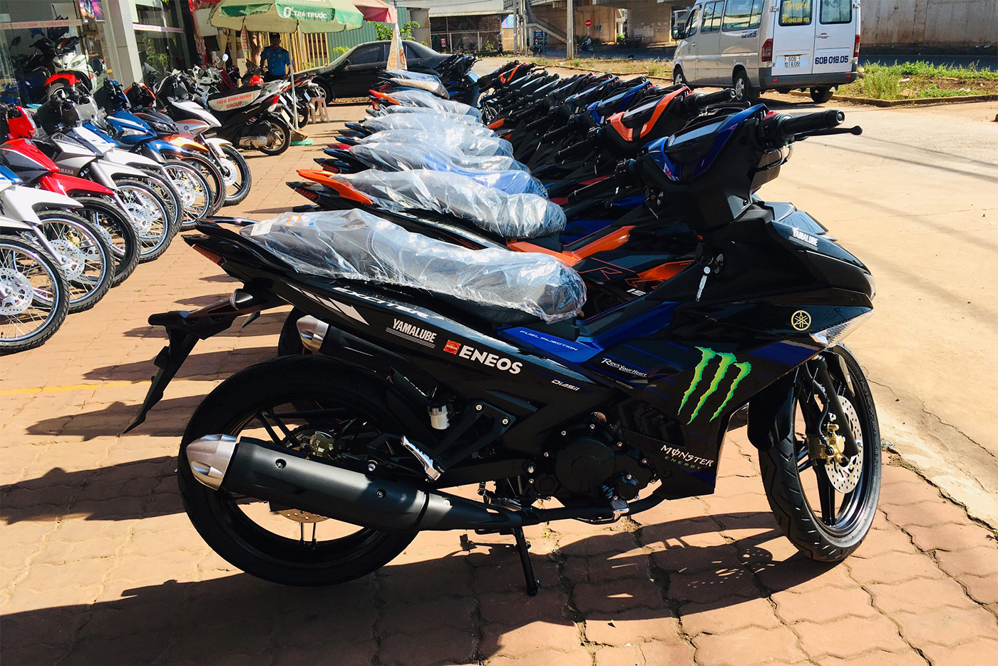 Yamaha Exciter 150 2019 Monster Energy trình làng, giá chưa tiết lộ