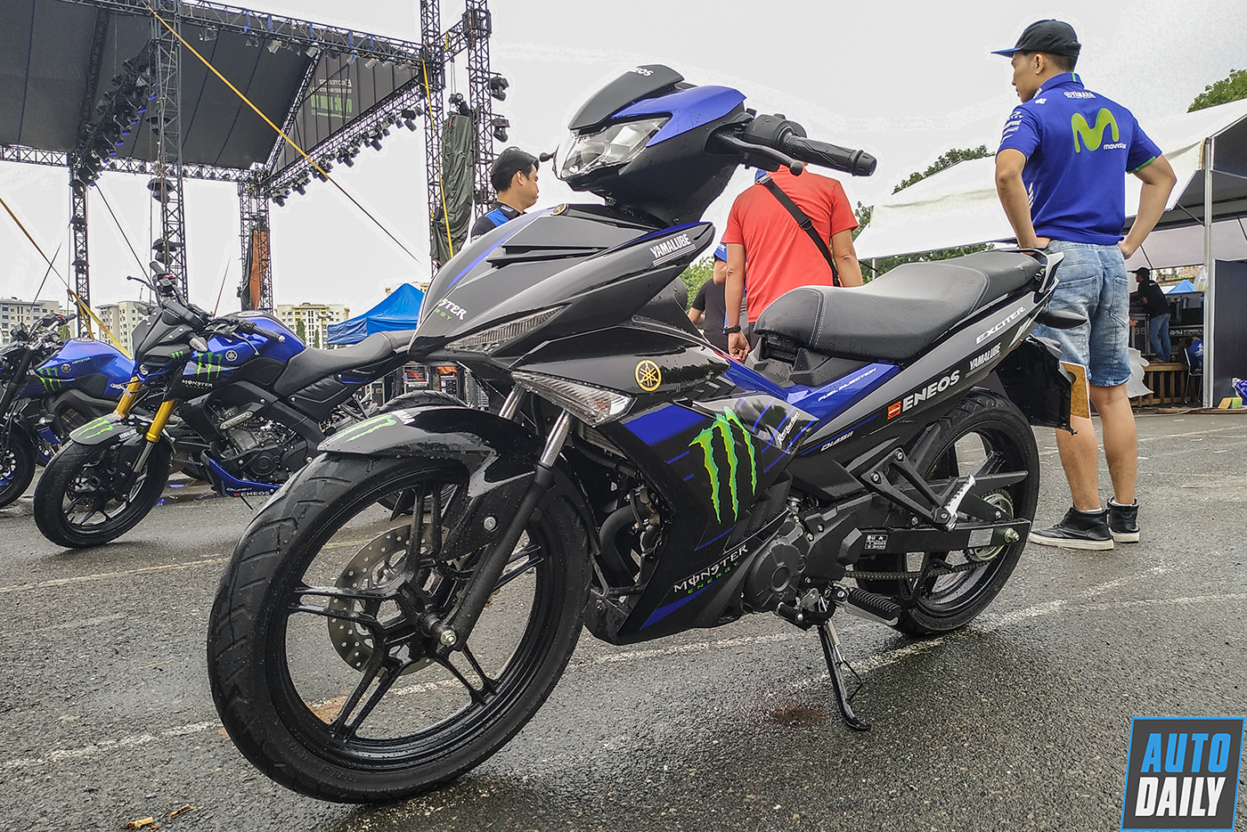 Cận cảnh Exciter 150 2019 Monster Energy MotoGP  2banhvn