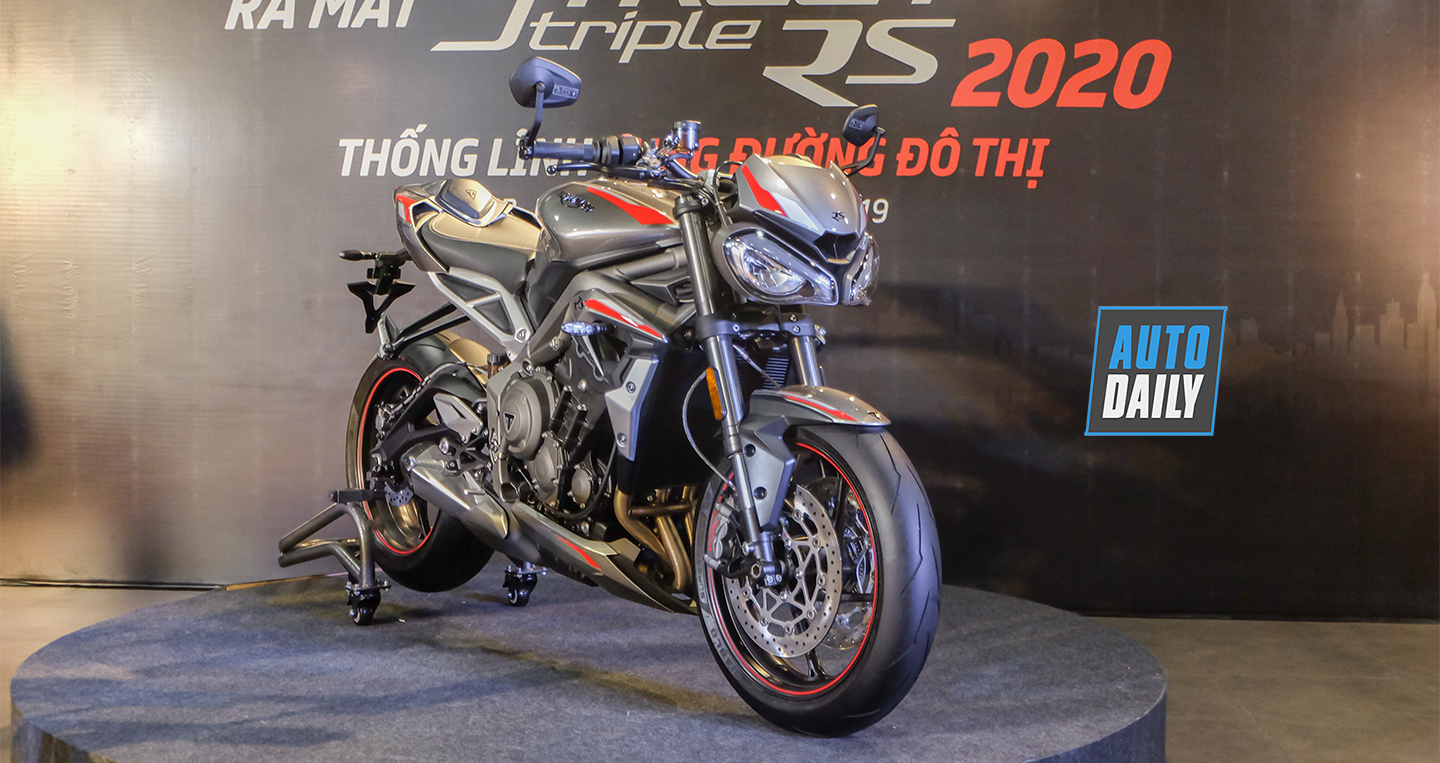 Naked-bike bản giá rẻ Triumph Street Triple R 2020 ra mắt 