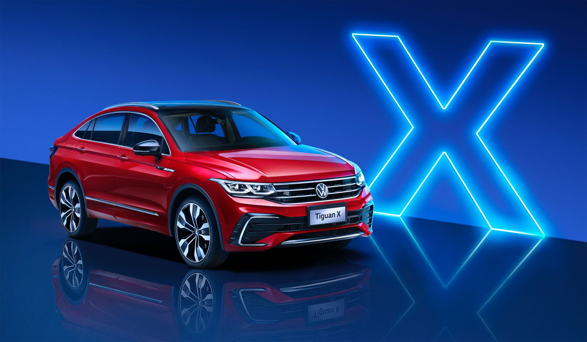 SUV lai coupe Volkswagen Tiguan X 2021 chính thức lộ diện