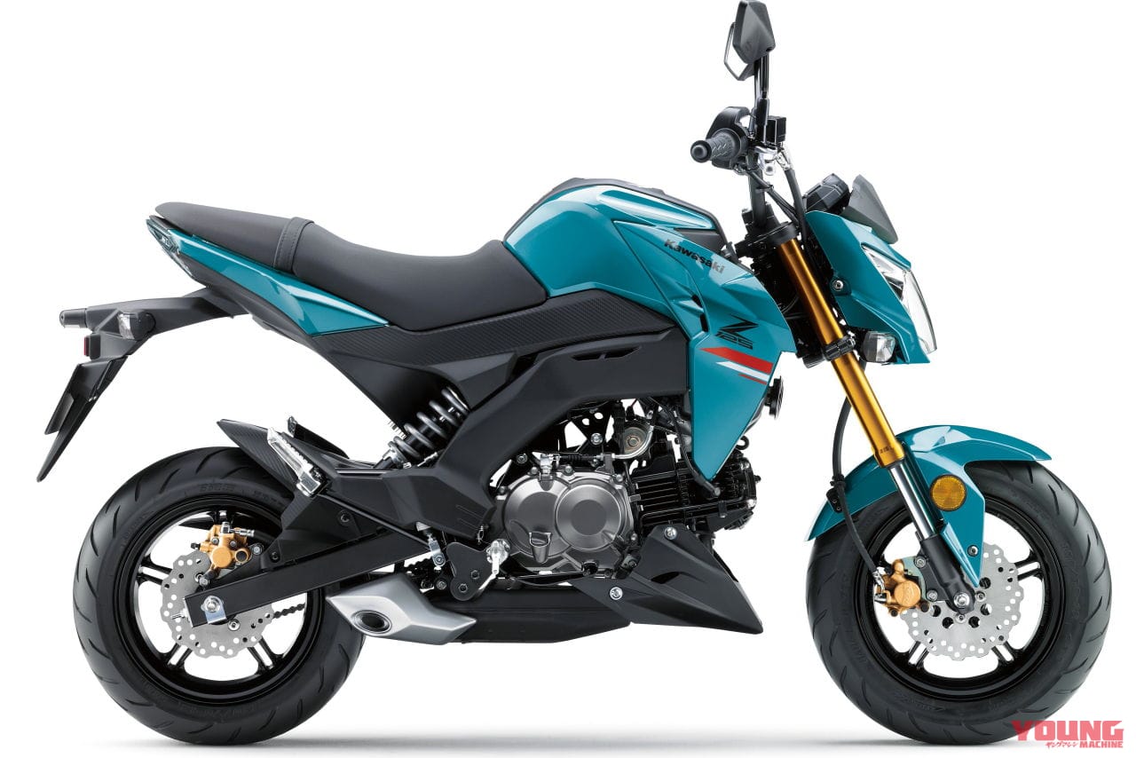 Kawasaki Z125 Pro 2021 ra mắt, cạnh tranh quyết liệt với Honda MSX 125