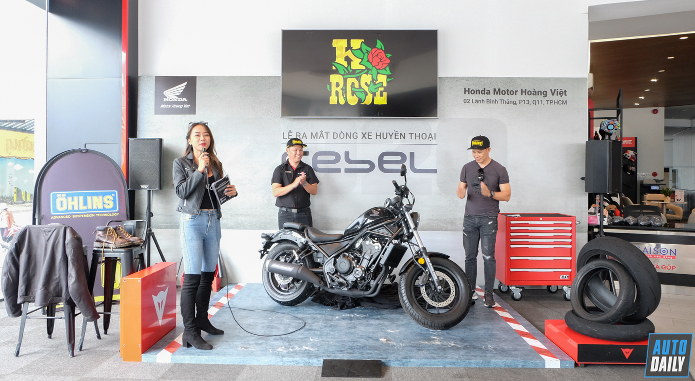 Ảnh chi tiết Honda Rebel 500 2020 tại Việt Nam