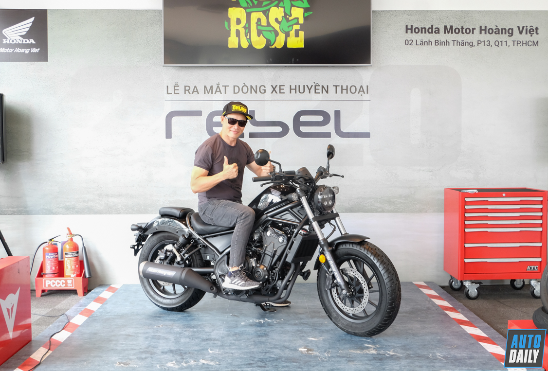 Chiêm ngưỡng “quý ông” Honda Rebel 500 2020 đầu tiên tại Việt Nam
