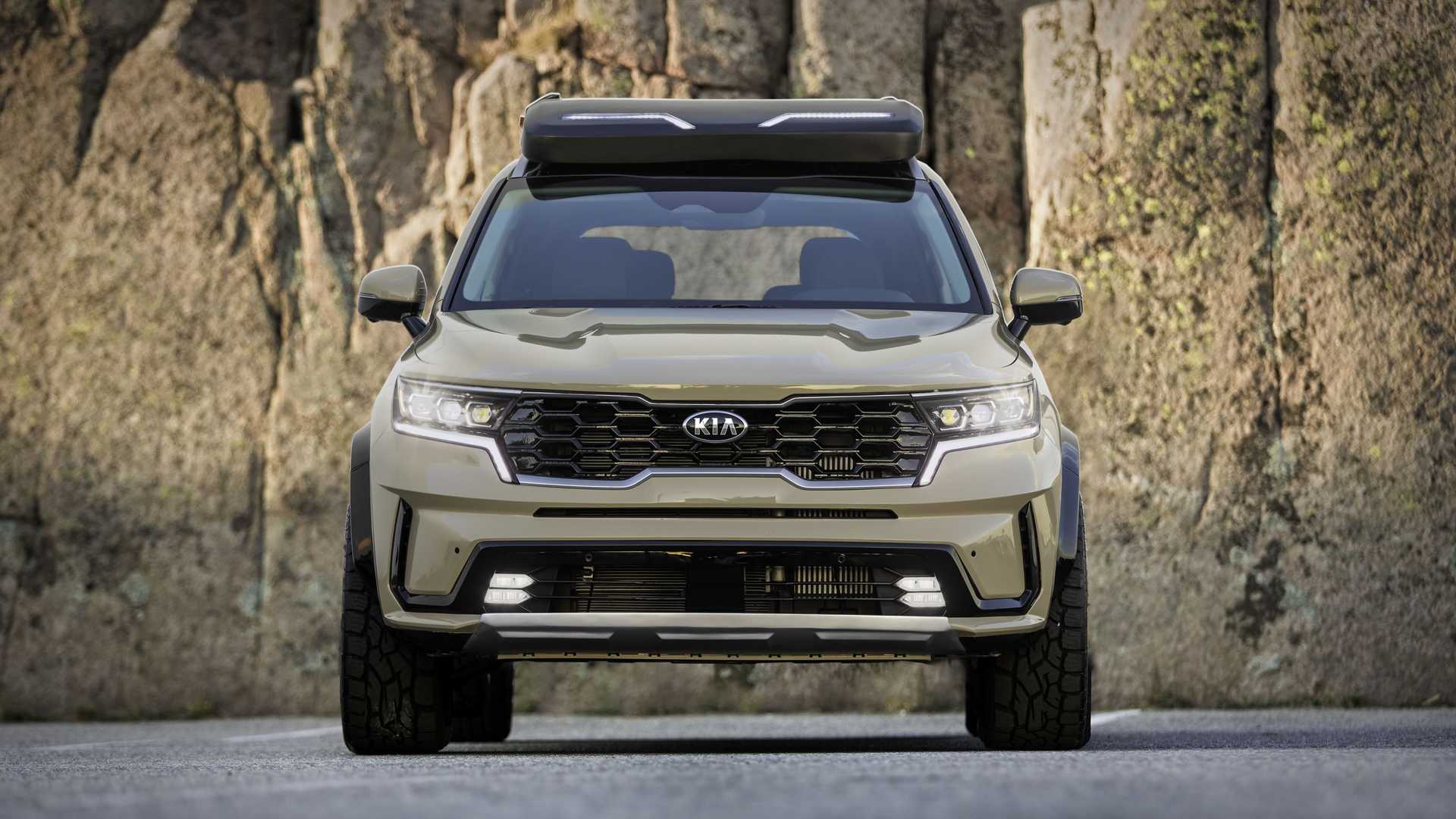 Bộ đôi phiên bản off-road cực chất của Kia Sorento 2021 kia-sorrento-zion-edition-nose.jpg