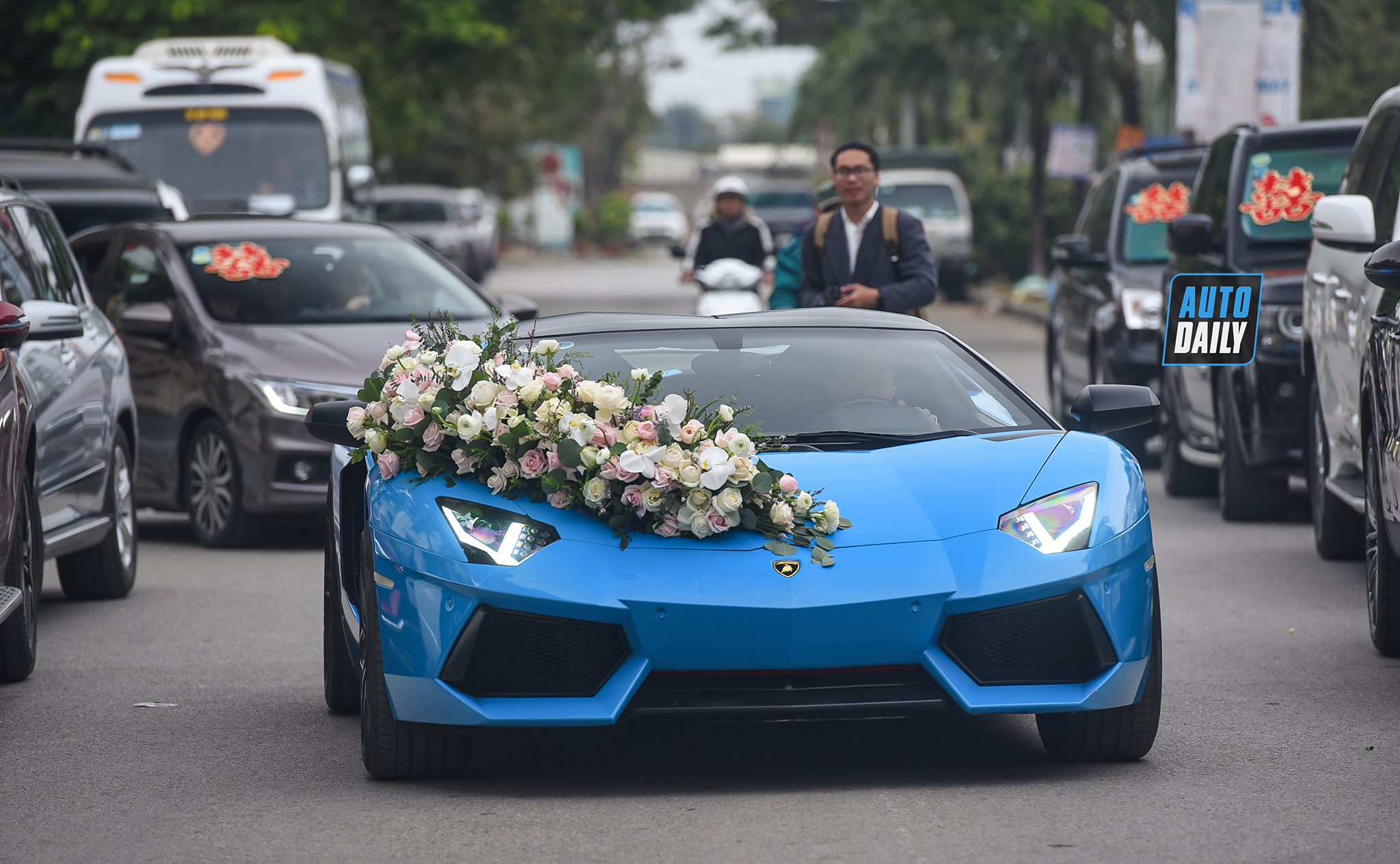 Siêu xe Lamborghini Aventador mui trần làm xe hoa tại Hải Phòng 47.jpg