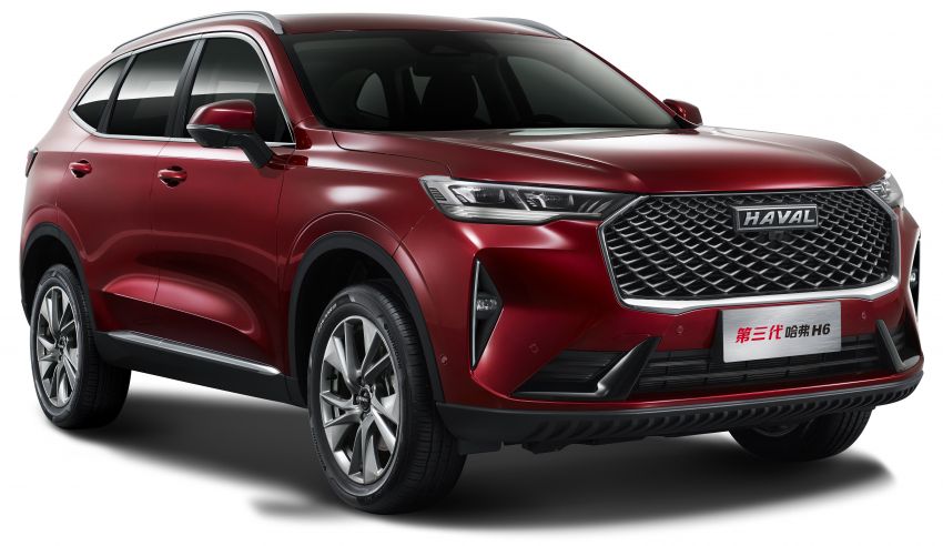 Xe Trung Quốc Haval H6 2021 sắp ra mắt tại Thái Lan, đấu Honda CR-V