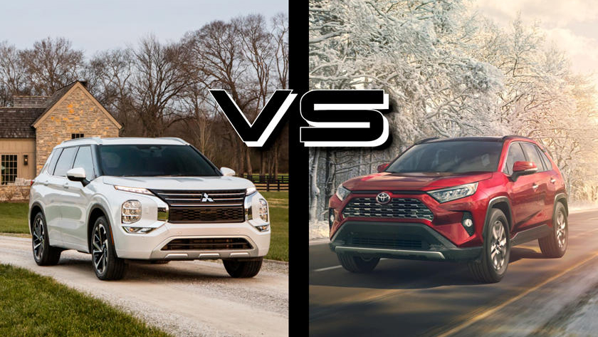 So sánh Mitsubishi Outlander 2022 và Toyota RAV4: Chọn mẫu crossover Nhật nào?