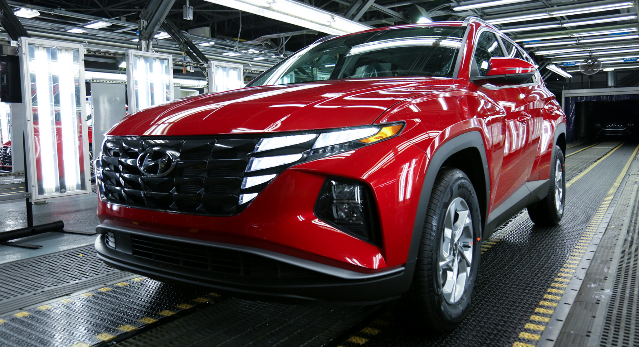 Hyundai Tucson 2022 bắt đầu được sản xuất tại Mỹ