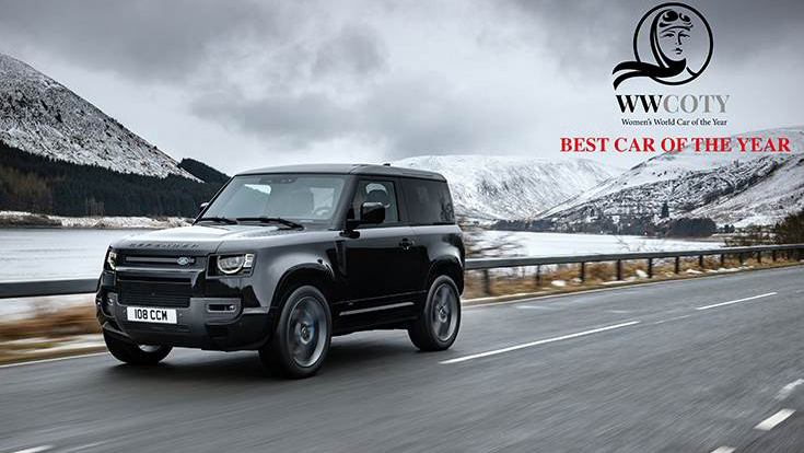 Land Rover Defender là mẫu xe được phái đẹp yêu thích nhất năm 2021