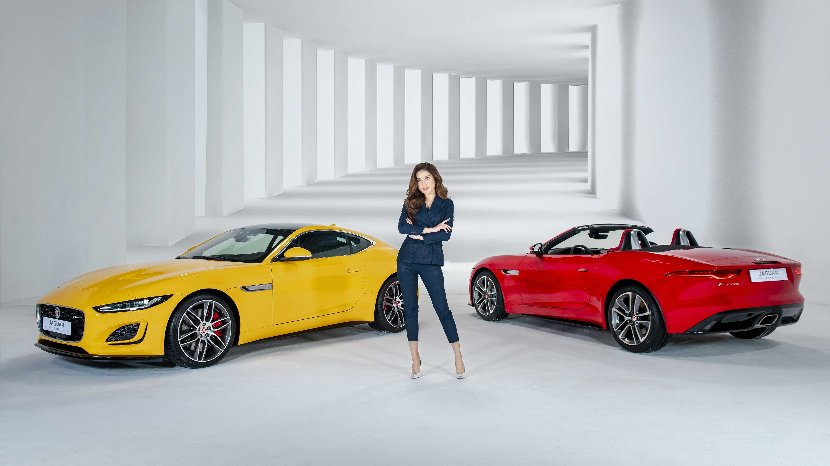 Á hậu Huyền My và Jaguar F-Type mới: Sự giao thoa của cá tính và cảm hứng