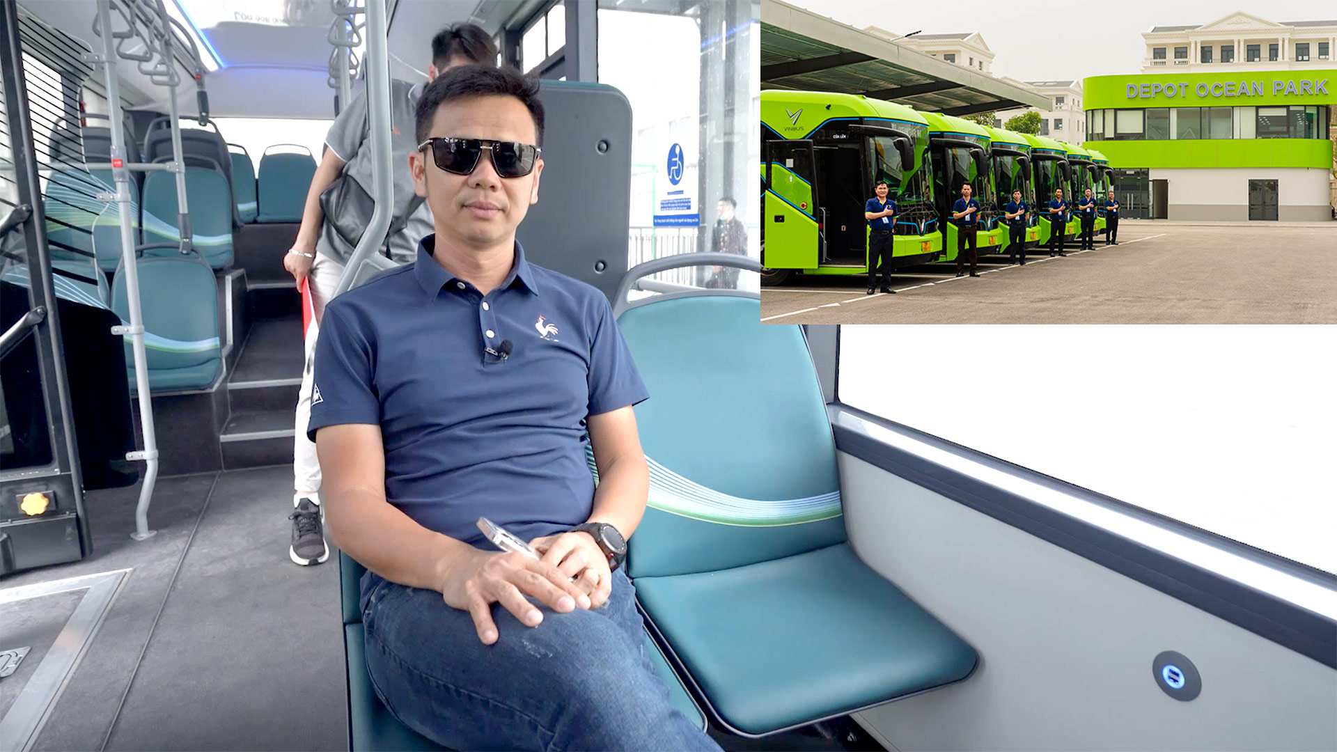 Thử làm hành khách trên VinBus - TẤT TẦN TẬT về xe buýt điện thông minh VinFast mà bạn muốn biết