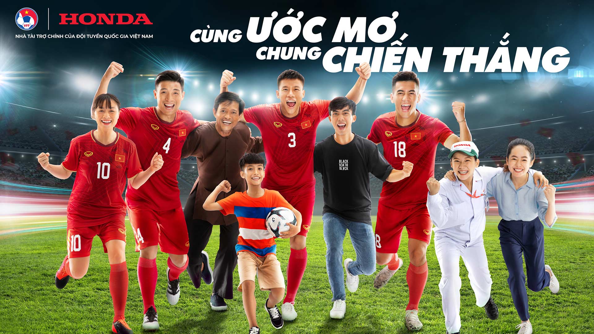 HVN tiếp tục tài trợ cho các Đội tuyển Bóng đá Quốc gia Việt Nam giai đoạn 2021 - 2024