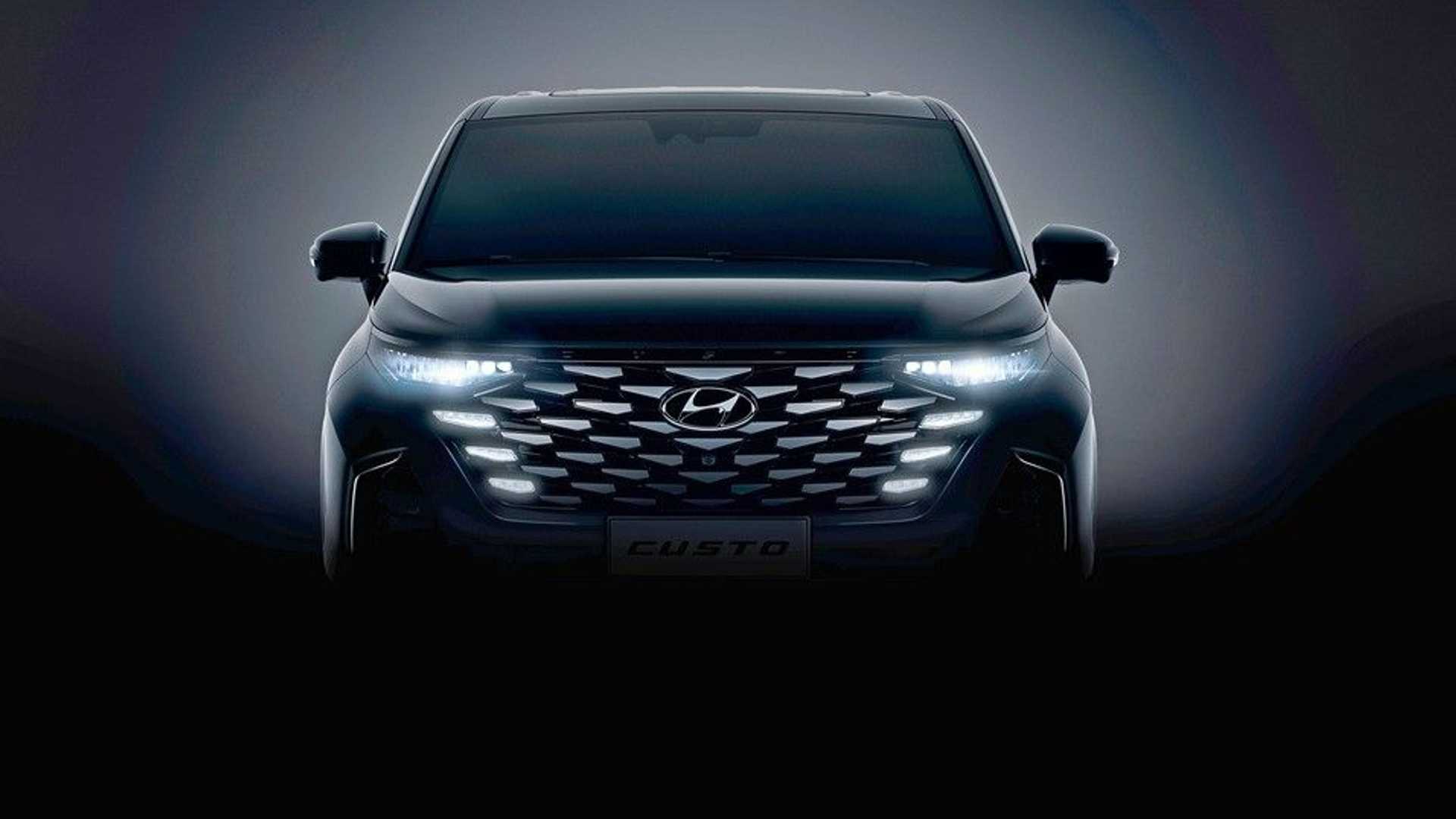 Hyundai Custo 2022 lộ diện: Mẫu MPV mang phong cách Tucson