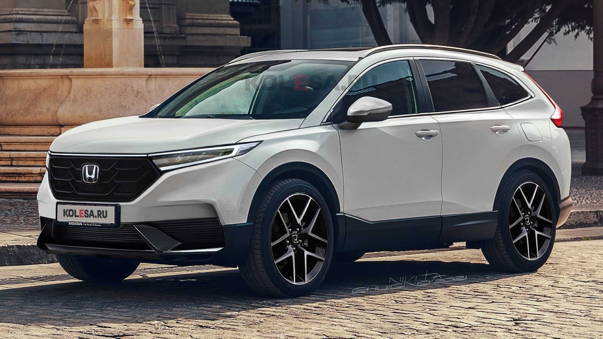 Ảnh phác họa thiết kế Honda CR-V 2023 thế hệ mới: Đẹp, hiện đại, đe dọa Mazda CX-5
