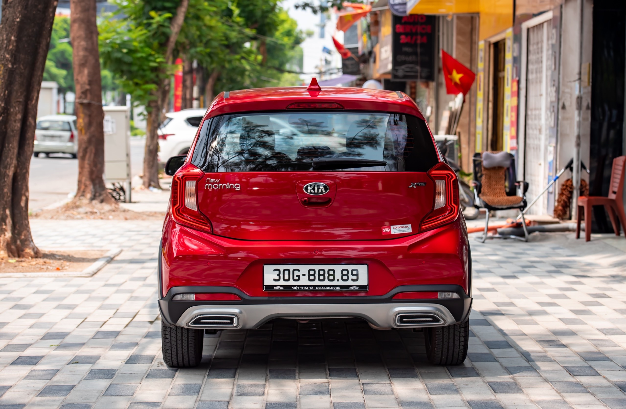 Kia Morning 2021 biển siêu đẹp, rao bán giá gần 900 triệu đồng