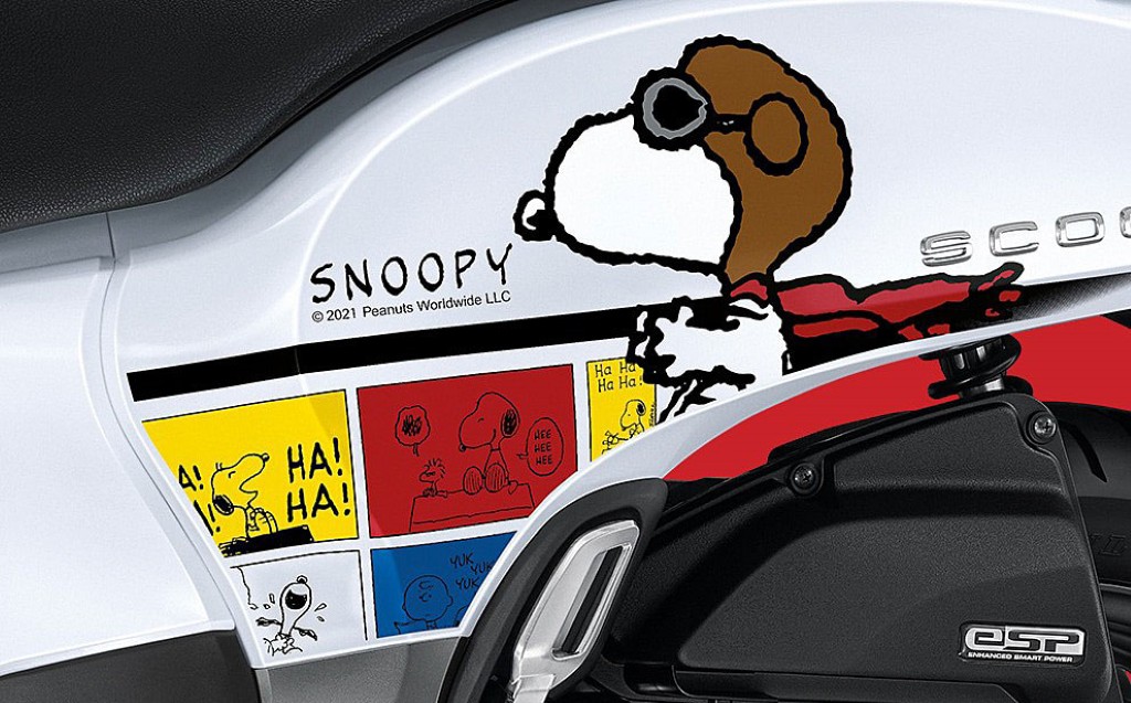 Honda Scoopy phiên bản giới hạn 4.000 chiếc giá bán hơn 1.600 USD Honda Scoopy Snoopy Limited Edition (6).jpg