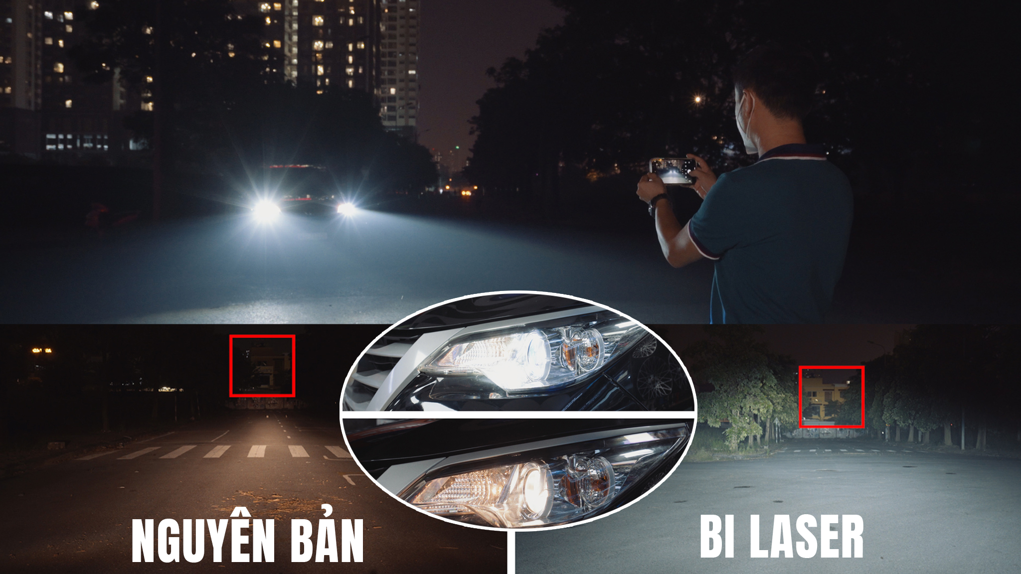 Nâng cấp đèn "zin" lên Bi Lazer Titan Platinum Plus 9+3: Đáng đồng tiền và hiệu quả thực sự bất ngờ?