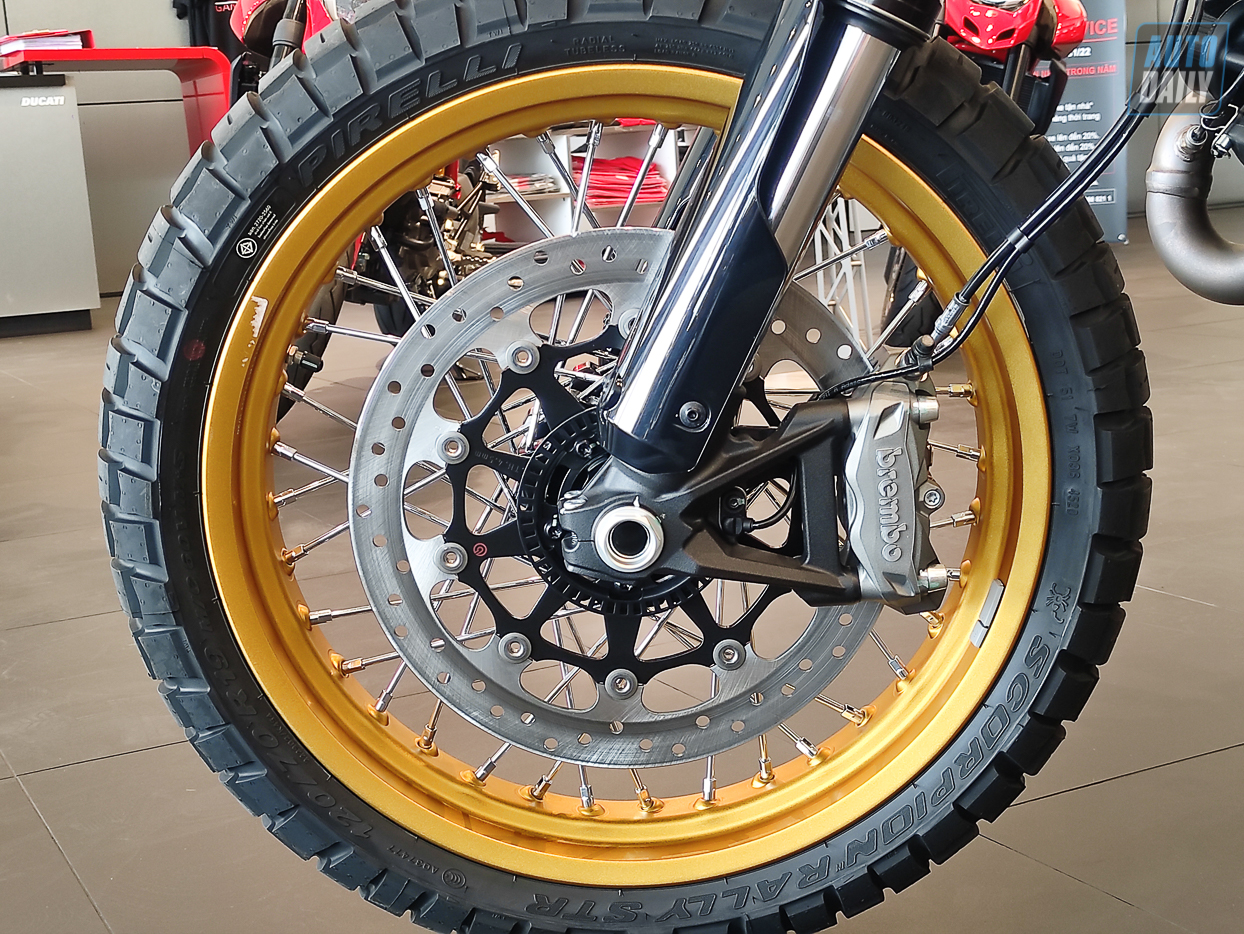 Ducati Scrambler Desert Sled – Động cơ cấp tiến ẩn trong vẻ đẹp hoài cổ Ducati Scrambler Desert Sled 2021  (11).jpg