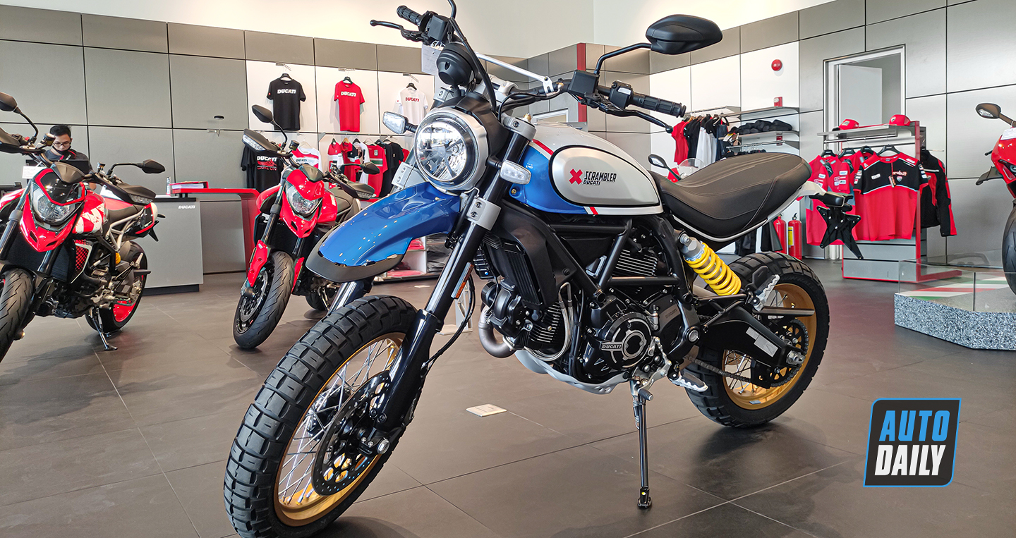 Ducati Scrambler Desert Sled – Động cơ cấp tiến ẩn trong vẻ đẹp hoài cổ Ducati Scrambler Desert Sled 2021  (2).jpg