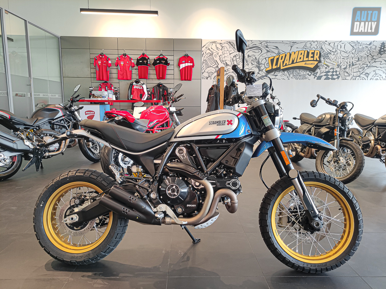 Ducati Scrambler Desert Sled – Động cơ cấp tiến ẩn trong vẻ đẹp hoài cổ Ducati Scrambler Desert Sled 2021  (4).jpg