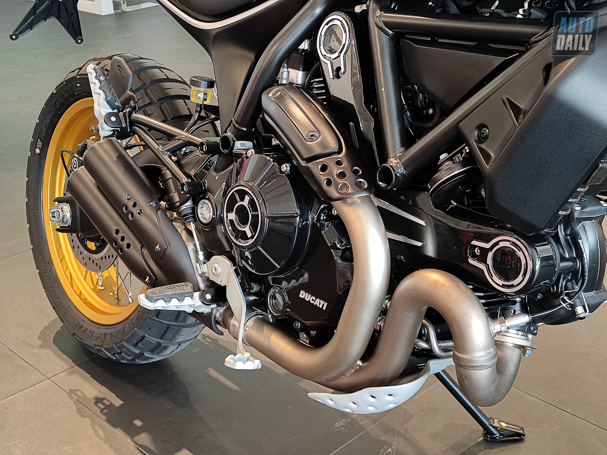 Ducati Scrambler Desert Sled – Động cơ cấp tiến ẩn trong vẻ đẹp hoài cổ Ducati Scrambler Desert Sled 2021  (7).jpg