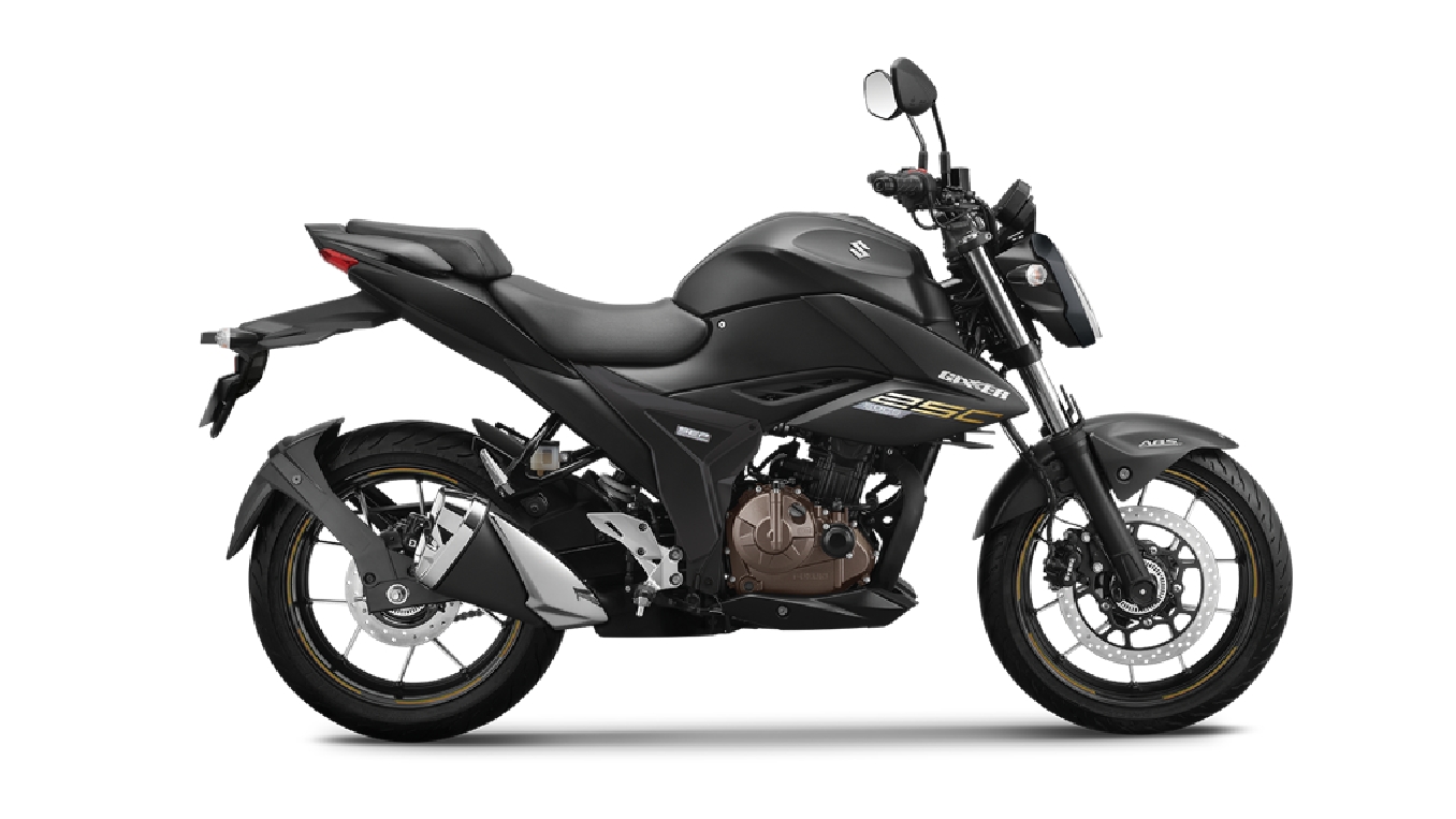 “Bộ đôi” Suzuki Gixxer 250 và Gixxer SF 250 hoàn toàn mới cập bến Việt Nam Suzuki Gixxer 250 màu đen mờ.jpg