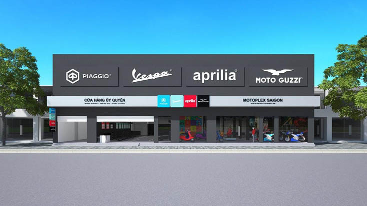 Piaggio Việt Nam sắp ra mắt mô hình đại lý đa thương hiệu Motoplex