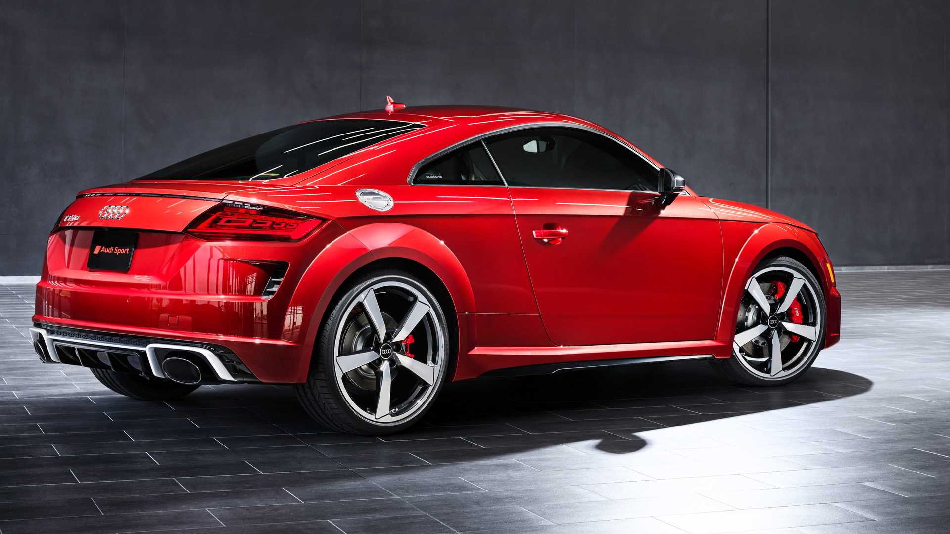 Limitededition special model marks anniversary the new Audi TT RS 40  years of quattro  Audi MediaCenter