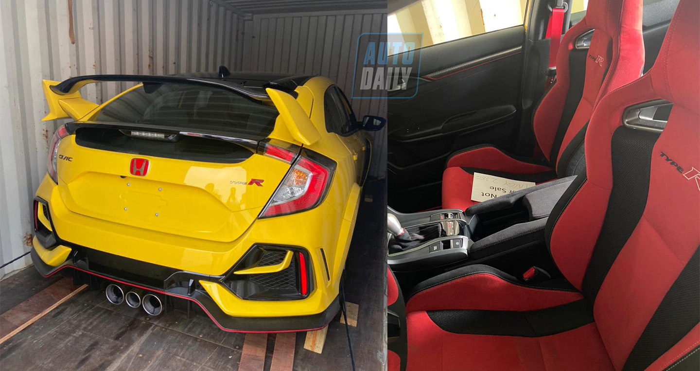 Xe chơi Honda Civic Type R Limited Edition 2021 đầu tiên về Việt Nam