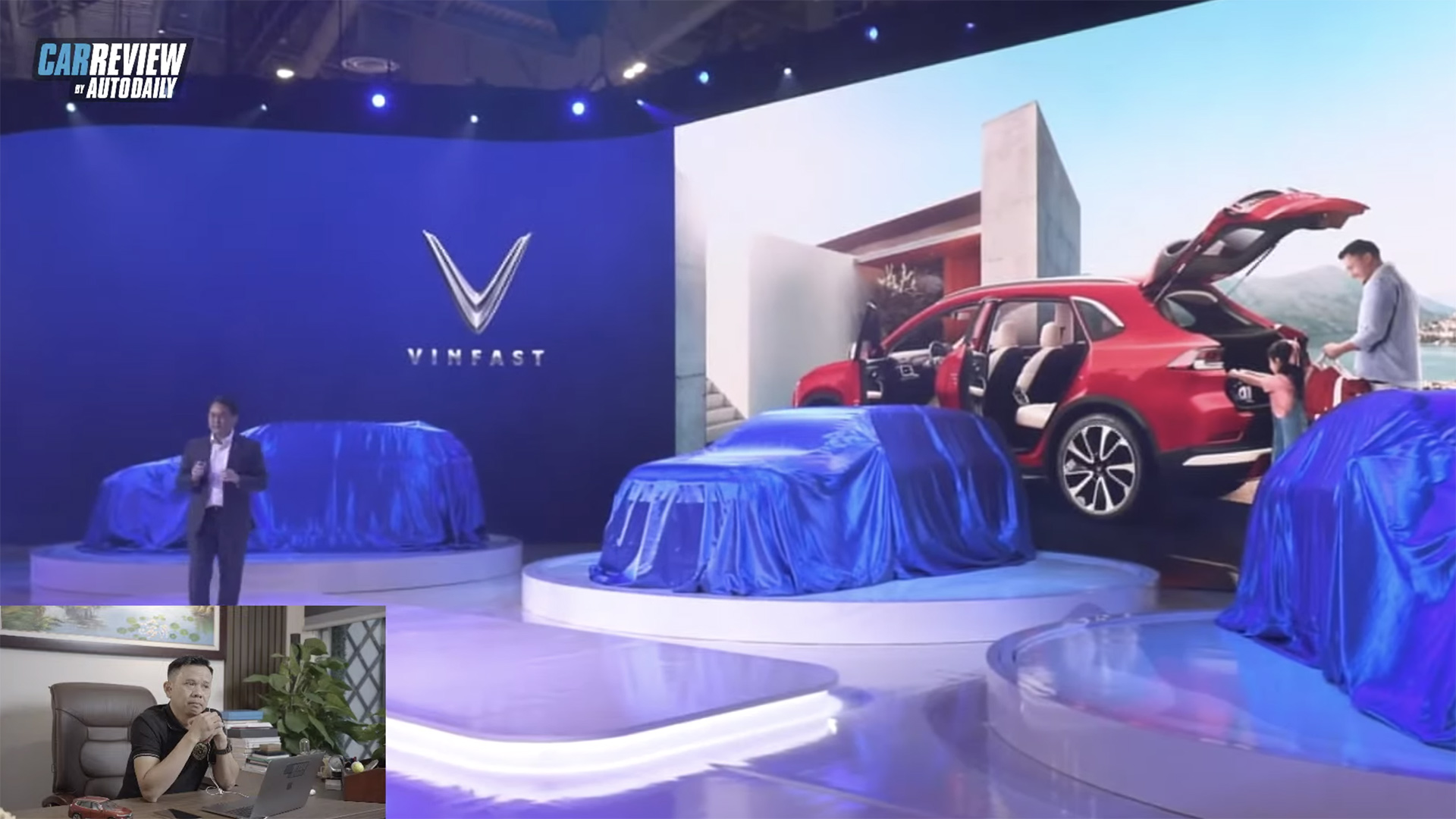 Trực tiếp dàn xe điện VinFast ra mắt tại CES 2022