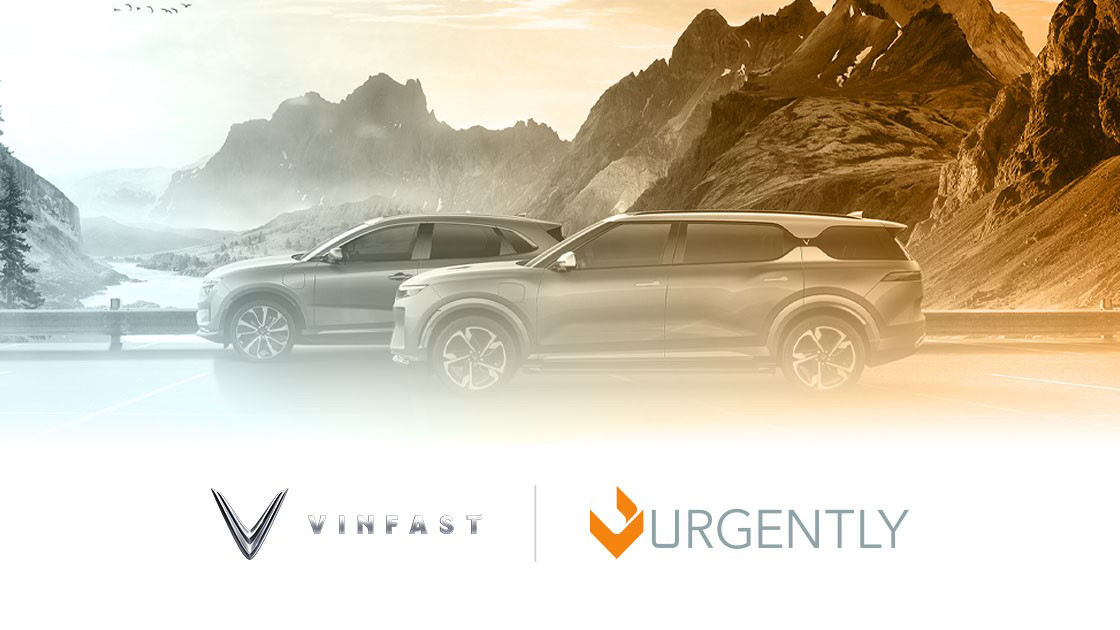 VinFast Mỹ hợp tác với Urgently phát triển dịch vụ hỗ trợ lưu động