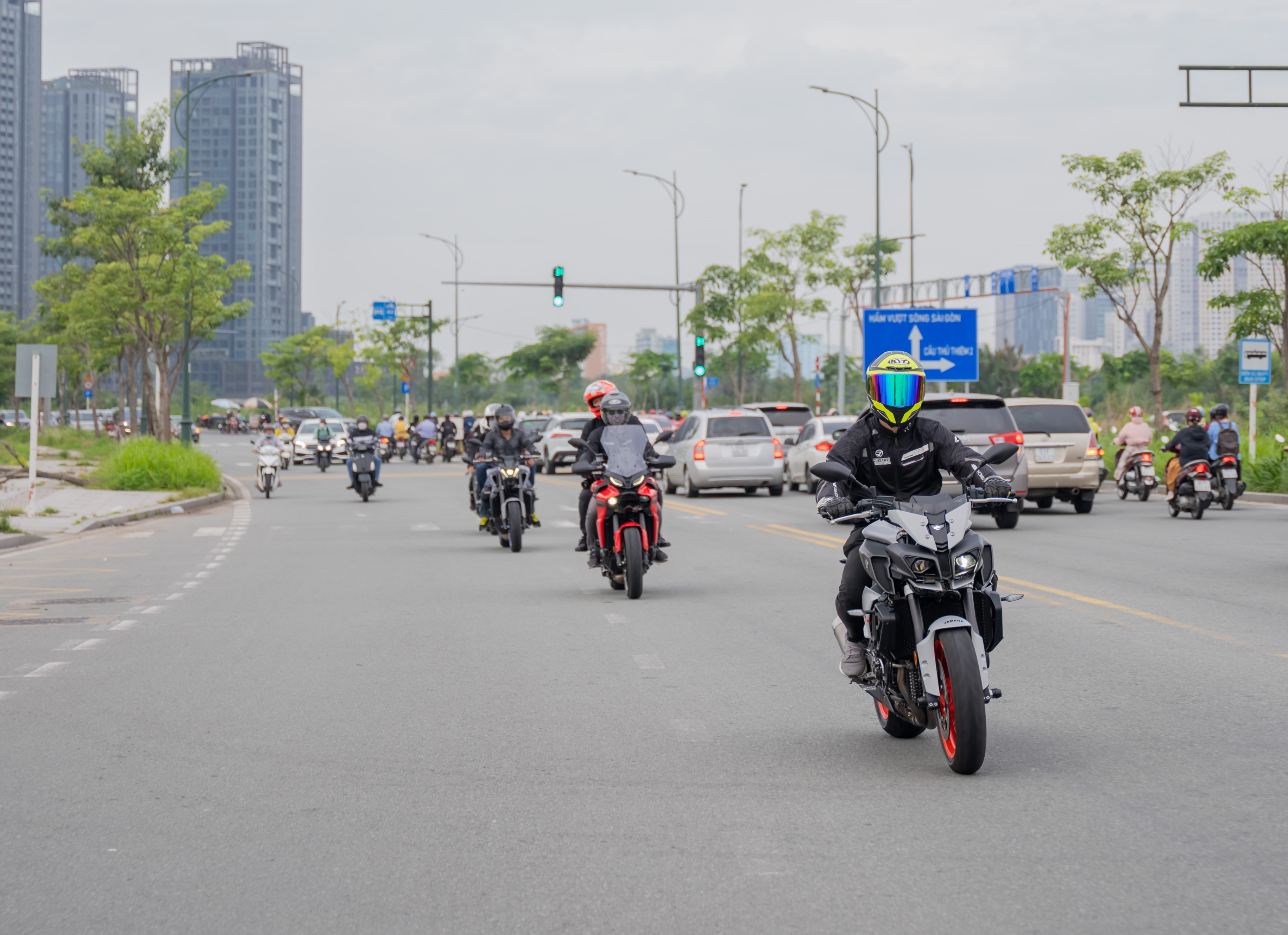 Revzone Yamaha Motor tổ chức chương trình lái thử xe mô tô PKL tại Sài Gòn Yamaha Press Test Ride (6).jpg