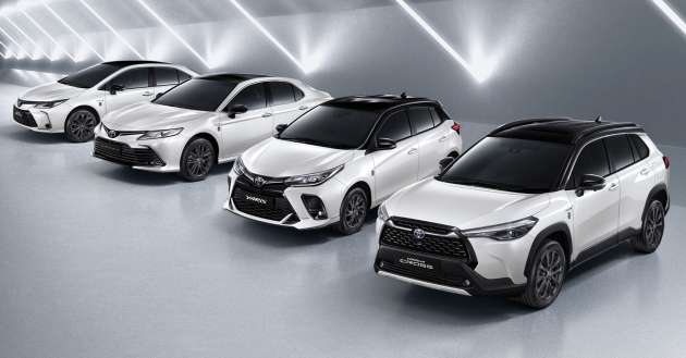Toyota Camry, Corolla Cross, Yaris và Corolla Altis đồng loạt nhận được phiên bản đặc biệt toyota-60th-anniversary-edition-thailand-e1654237989571-630x329.jpg