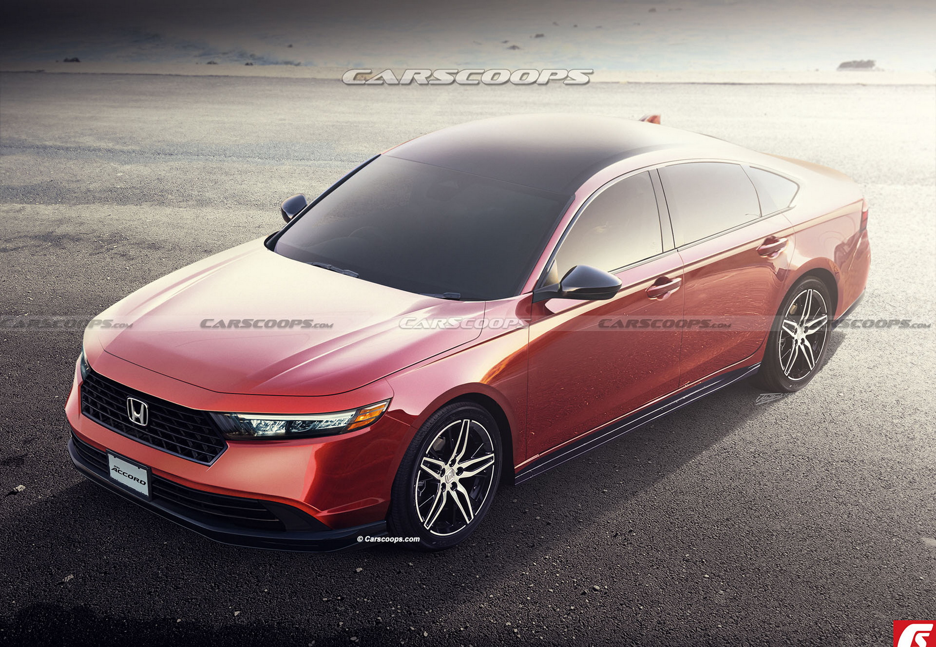 Honda Accord 2024 sắp ra mắt: Kiểu dáng thiết kế, động cơ và những điều cần biết 2024-honda-accord-formula-red-carscoops-2.jpg