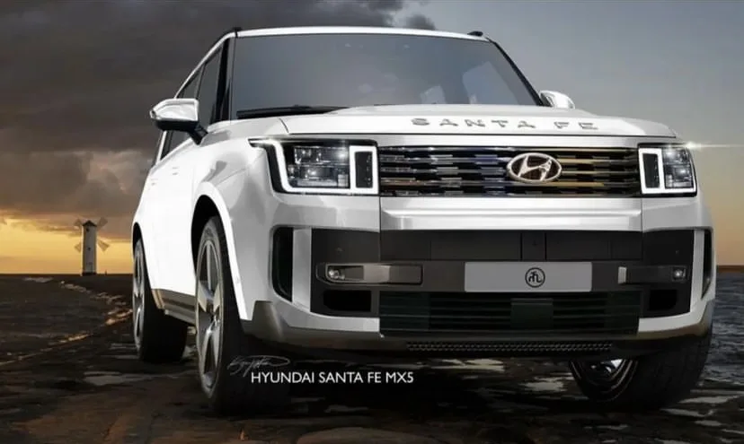 Phác họa thiết kế Hyundai Santa Fe thế hệ mới theo phong cách Land Rover Defender hyundai-santa-fe.webp