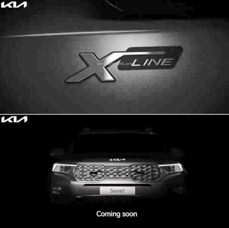 Kia Sonet X Line 2023 sắp ra mắt với thiết kế thể thao và mâm xe 16 inch mới new-kia-sonet-x-line-dealer-training-starts-spied-451x450-1.jpg
