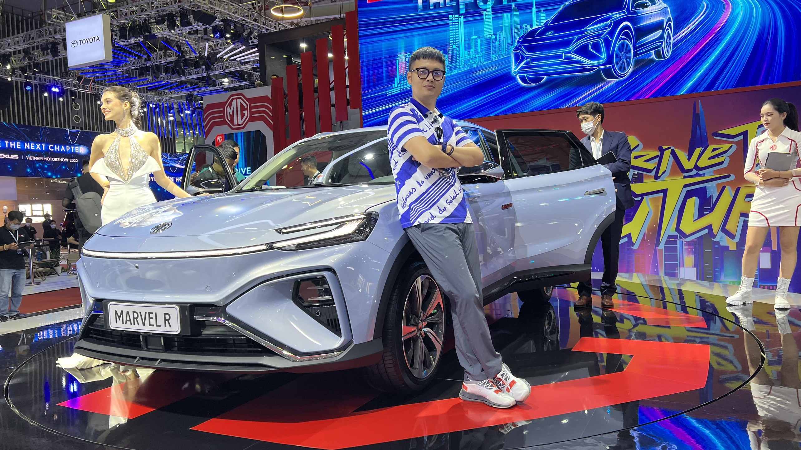 SUV chạy điện lạ mắt MG Marvel R lần đầu xuất hiện tại Việt Nam