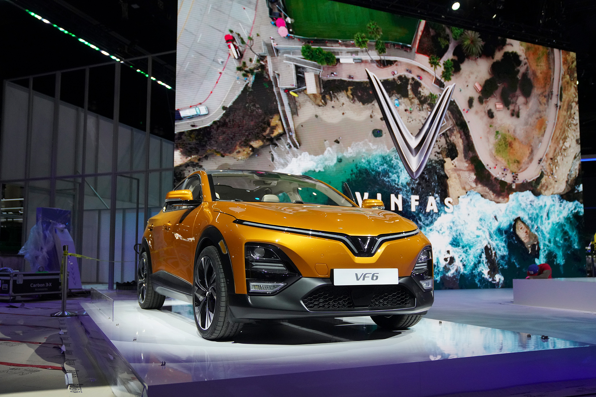 Ảnh “nóng” dàn ô tô điện VinFast đổ bộ Triển lãm Los Angeles Auto Show 2022 laas22-setupday0081.jpg