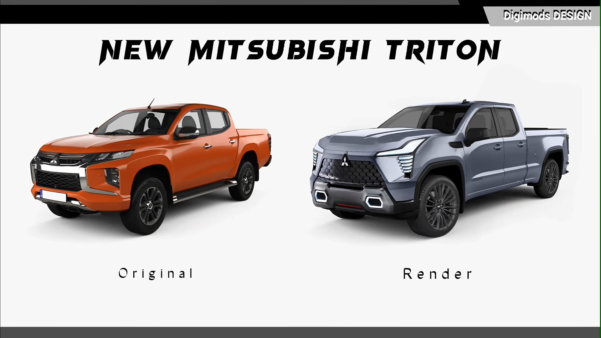 Xem trước thiết kế Mitsubishi Triton 2025 Thừa hiện đại để đấu Ranger