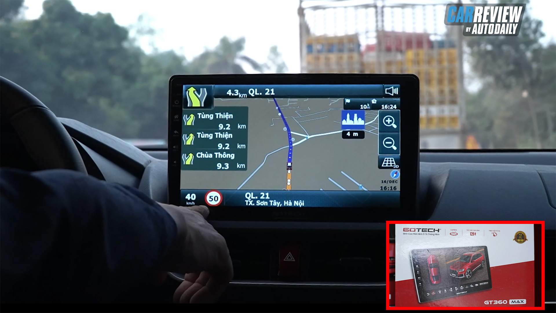 Trải nghiệm màn hình ô tô thông minh Gotech GT360 Max - Đáng để sở hữu