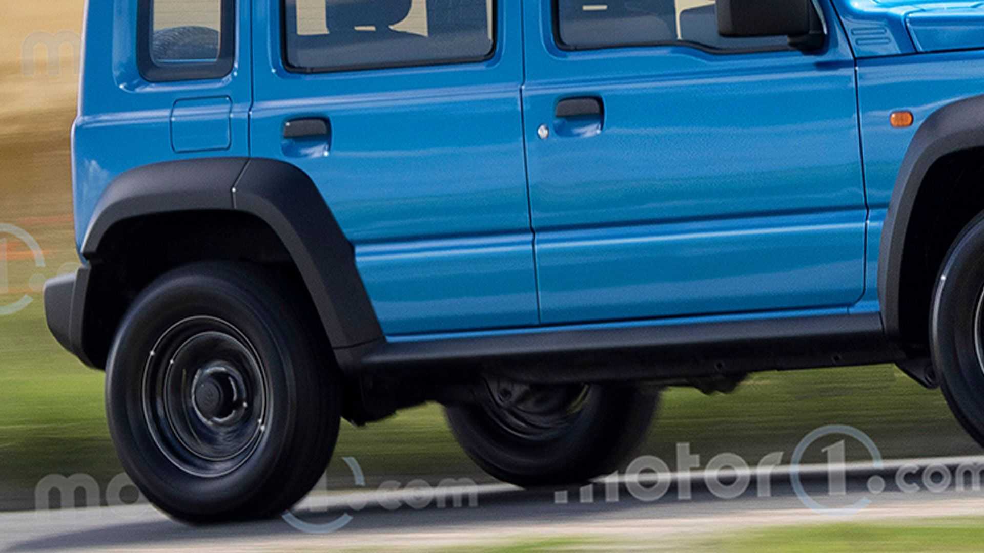 Suzuki Jimny phiên bản 5 cửa sẽ ra mắt vào ngày 13/1? suzuki-jimny-5-porte-il-render-di-motor1com-2.jpg