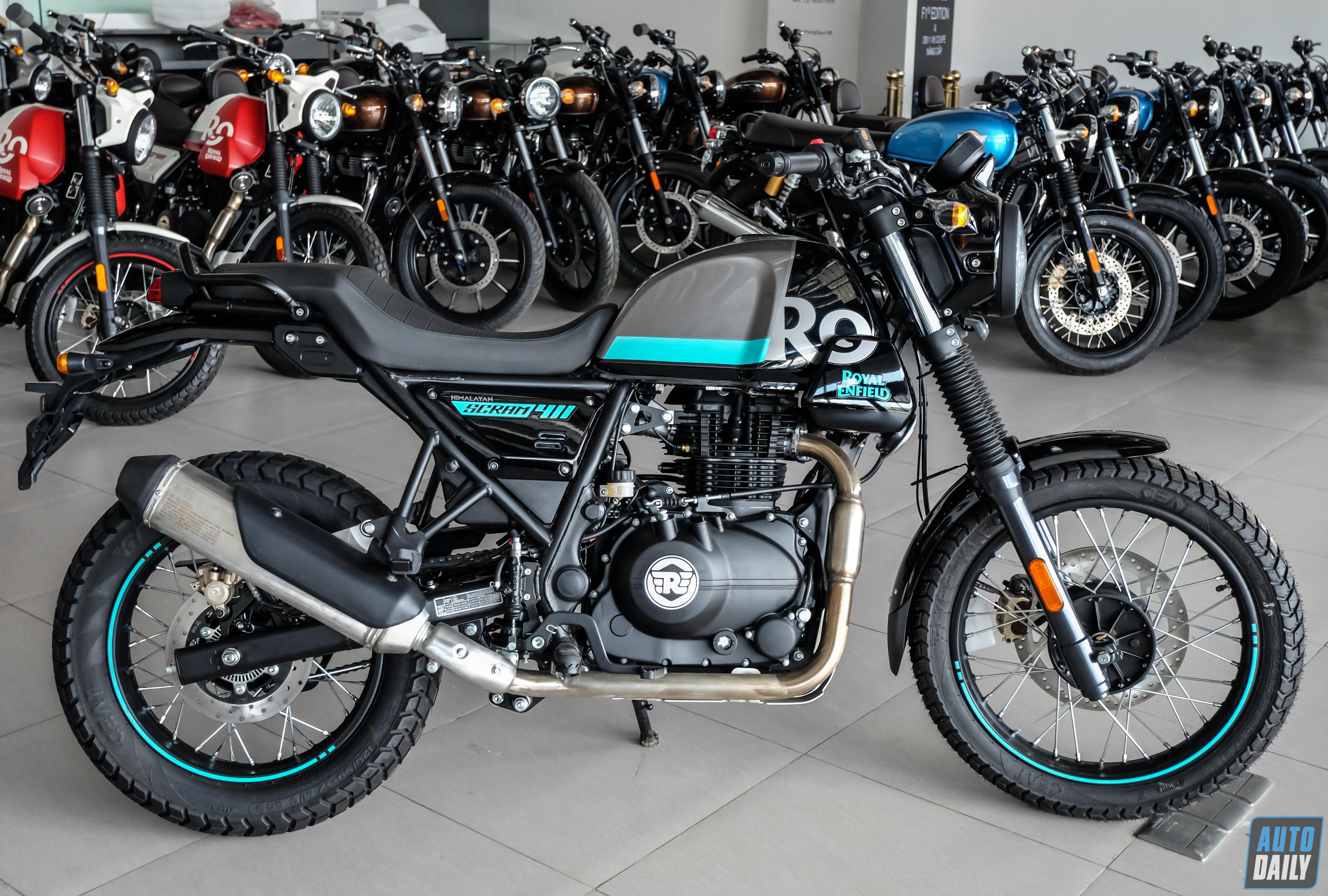 Có 200 triệu, chọn Royal Enfield Himalayan Scam hay Kawasaki Versys-X300? Royal Enfield Scram 411 2022 (9).jpg