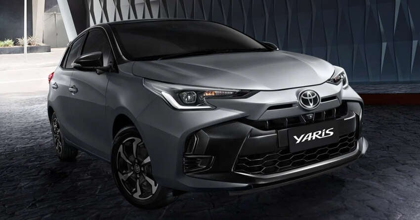 Toyota Yaris facelift 2023 ra mắt với kiểu dáng hầm hố hơn