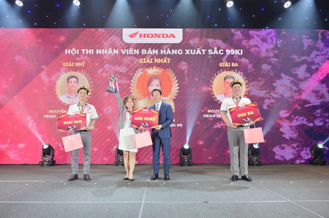 Honda Việt Nam tổ chức Hội thi “Nhân viên bán hàng xuất sắc 99Ki”
