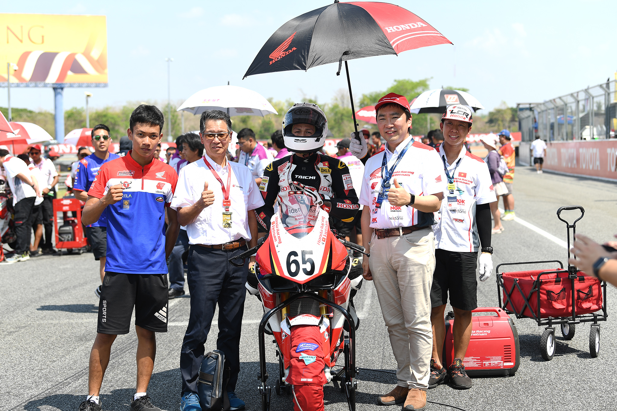 Honda Racing Vietnam ready to fight in Stage 2 ARRC 2023 Race 2 Results Stage 1 ARRC 2023 - Cao Viet Nam achieved the highest ranking in his career nhh-8984.jpg