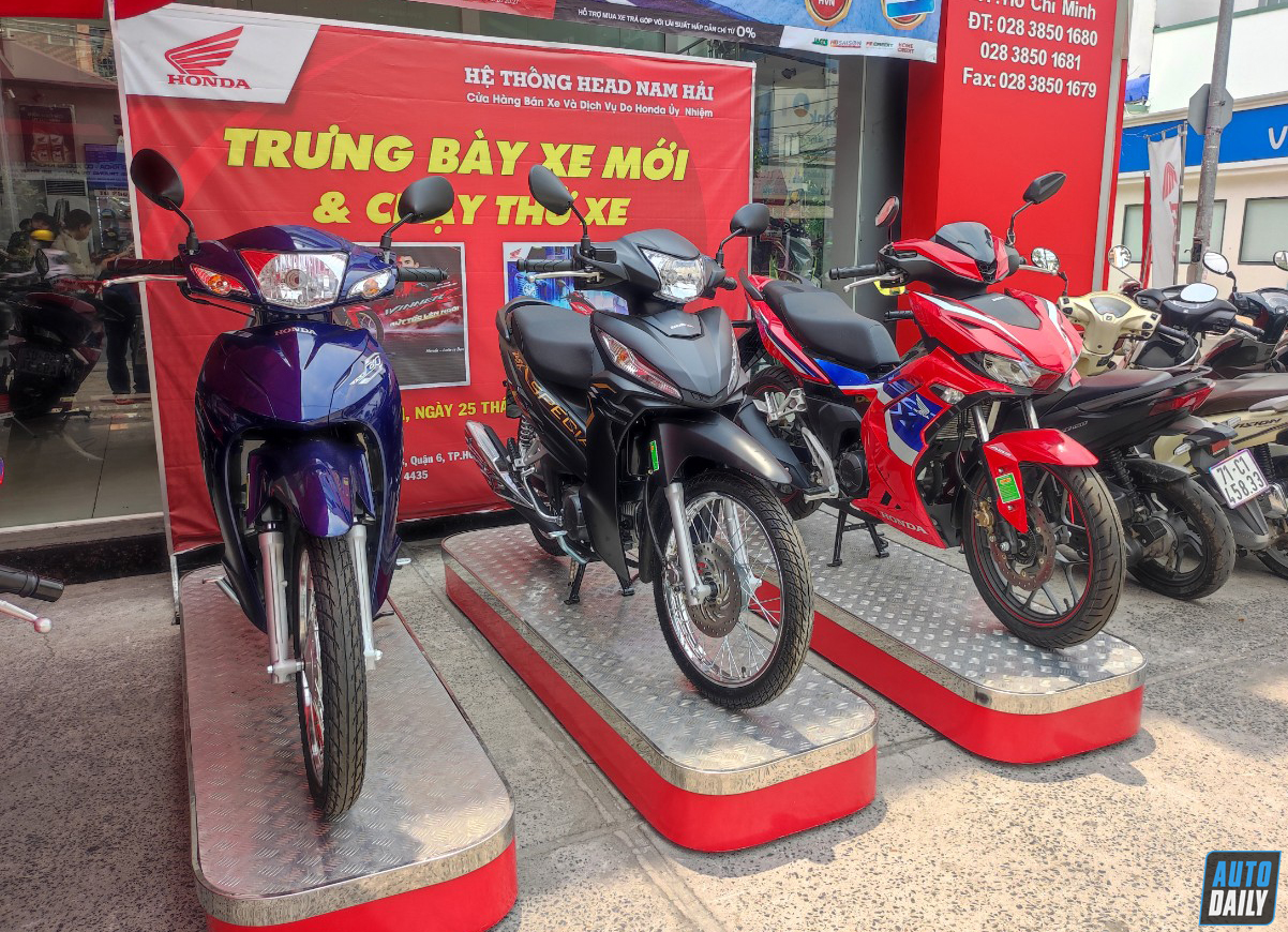 Doanh số xe máy quý I/2023 giảm 15,78% so với cùng kỳ năm ngoái Honda (2).jpg