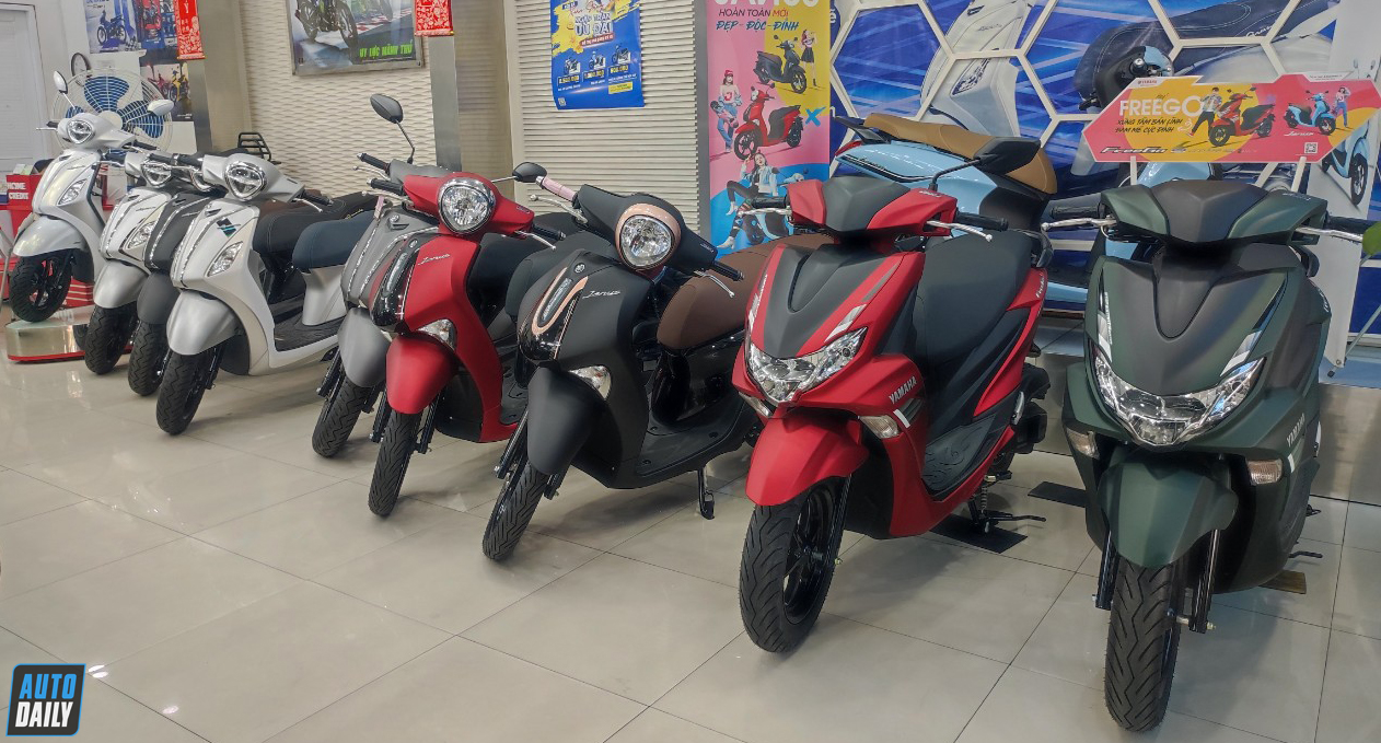 Doanh số xe máy quý I/2023 giảm 15,78% so với cùng kỳ năm ngoái Yamaha (1).jpg